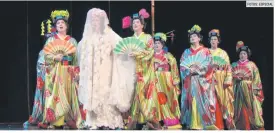  ?? FOTOS: ESPECIAL ?? “MADAMA BUTTERFLY”. Esta obra de Giacomo Puccini está dividida en tres actos.