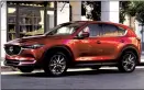  ??  ?? 2021 Mazda CX-5 courtesy of Mazda.