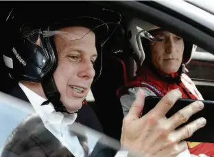  ?? Divulgação ?? O prefeito de São Paulo, João Doria Jr., prepara-se para dar duas voltas no autódromo de Interlagos, o palco do Grande Prêmio do Brasil de Fórmula 1