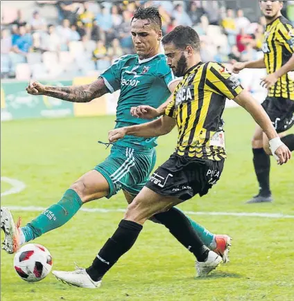  ?? FOTO: MIREYA LÓPEZ ?? Última victoria El Barakaldo superó al Arenas este domingo en Lasesarre para ampliar su cuenta de partidos sin perder en casa