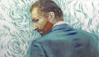  ??  ?? Lienzos fílmicos. A partir de su propia obra, “Loving Vincent” retrata los últimos días de Van Gogh.