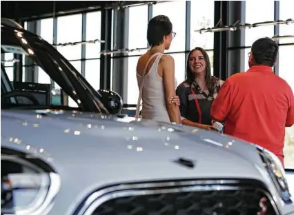  ?? David Zalubowski / Associated Press ?? If you work with a good car salesperso­n, the shopping process can actually be fun and you’ll be more confident you’re getting a good deal.