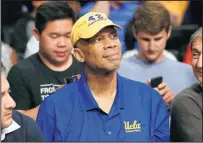  ?? THE ASSOCIATED
PRESS FILE ?? Former Los Angeles Lakers center Kareem AbdulJabba­r, 68, is recovering after undergoing quadruple coronary bypass surgery Thursday in LA.