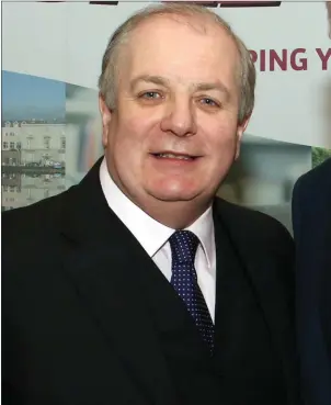  ??  ?? Gavin Duffy received the backing of Wicklow County Council at a meeting on Monday.