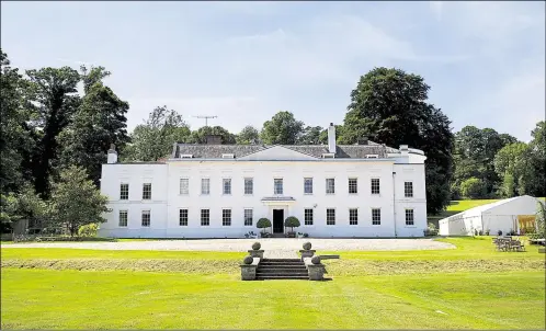  ?? ?? Charlton Park in Bishopsbou­rne, near Canterbury, is on the market for £3.5 million