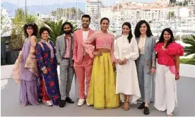  ?? Anthony Harvey/REX/Shuttersto­ck ?? The Joyland photocall at the 75th Cannes film festival in France in May. Photograph: