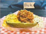  ?? PHOTO PROVIDED ?? Indiana Pork BBQ Split will be offered by the Indiana Pork Producers at this year’s State Fair.