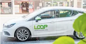  ?? Photo / Loop Carshare ?? Loop ride-sharing service is operating at a reduced rate in Hamilton.