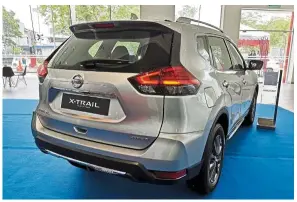  ??  ?? The facelifted X-Trail comes with many new features.