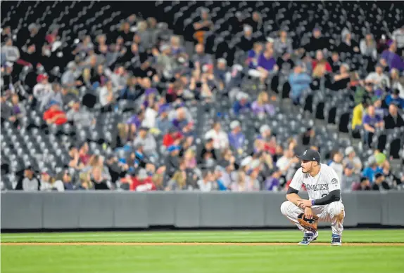  ?? Joe Amon,The Denver Post ?? Rockies third baseman Nolan Arenado wants baseball to return this season, even under new rules due to COVID-19. “I’ll do whatever I have to do.”