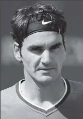  ??  ?? Roger Federer