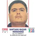  ??  ?? Mazari Hernández tiene a unas 300 personas a su servicio, asegura un testigo.