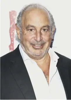  ??  ?? 0 Sir Philip Green has been compared by the chairman of the Work and Pensions Committee to disgraced media mogul Robert Maxwell