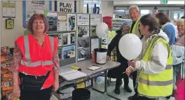  ??  ?? Members of Fort William Town Team at Morrisons.