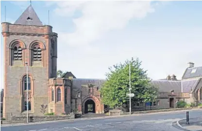  ??  ?? Brechin’s A-listed Gardner Memorial Church has secured a future thanks to the grant.