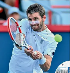  ?? GETTY ?? British star Cameron Norrie is returning for the ASB Classic men’s event in Auckland in January.