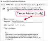  ??  ?? Use Windows’ printer-sharing tool to make any printer wireless