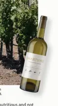  ??  ?? Nutritioni­st Christine Fitzgerald, founder of SmartVine, a certified vegan wine that complement­s a healthy diet, stands in her California vineyard.