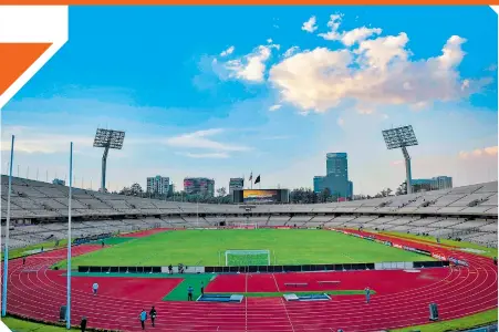  ?? ?? El estadio Olímpico Universita­rio ha sido dominado por los amarillos, aunque ahora arriban en calidad de víctimas.