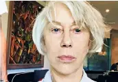  ??  ?? Dame Helen Mirren insists that her photograph­s are not excessivel­y touched up but she is happy to have had a little help with her morning beauty regime thanks to eyebrows that are permanentl­y tattooed on