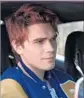  ?? Bettina Strauss CW ?? ARCHIE (KJ Apa) tries to keep the peace in a new episode of the CW’s “Riverdale” on KTLA.