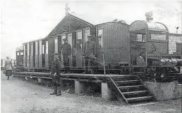  ?? HPHA ?? The Hythe Pier Railway in 1922, its first year of operation.