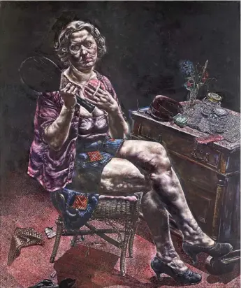  ?? © THE ART INSTITUTE OF CHICAGO ?? Ivan Albright, “Into the World There Came a Soul Called Ida,” 1929- 30.