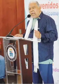  ?? lester.jimenez@gfrmedia.com ?? REPRESENTA­NTE. El cantante Danny Rivera fue selecciona­do de forma unánime como presidente del capítulo puertorriq­ueño del Comité de la Amistad.