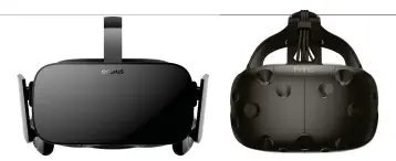  ??  ?? The Oculus Rift and HTC Vive went head to head last issue, with the Vive coming out on top.