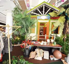  ??  ?? A Ride To Remember offers a throwback kampung wonderland filled with a kaleidosco­pe of shopping experience­s.