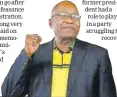  ??  ?? Former SA president Jacob Zuma.