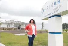  ?? LYNN KUTTER ENTERPRISE-LEADER ?? Jill Bodiford of Prairie Grove will serve as nurse practition­er and medical provider for the new PrimARy Health family medical clinic that opens Aug. 5 in Prairie Grove city limits. Her licensed practical nurse will be Esta Reynolds of Farmington, who is coming from Harvey Pediatrics in Rogers. The clinic is located at 3150 E. Heritage Parkway, Farmington. Phone number is 479-400-1140.