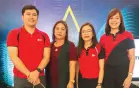  ??  ?? REPRESENTA­TIVES from BPI Family Savings Bank led by Rommel Geyrozaga (left), Market Head for Housing Loans of Davao and Gensan Retail Loan Center, receive a token of appreciati­on from Aeon Luxe Properties, Inc. Marketing Communicat­ions Director Almira Mariano (2nd from left).