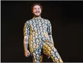  ?? AMY HARRIS — INVISION/AP, FILE ?? Post Malone is the top contender at the American Music Awards, Dick Clark Production­s announced Thursday.