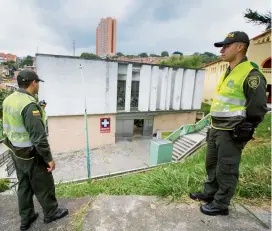  ?? FOTO ?? Usuarios del centro de salud de Alfonso López dicen que la seguridad les permite cumplir citas médicas.