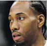  ??  ?? Kawhi Leonard