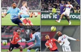  ?? (AFP) ?? Rien n’est joué pour Payet (OM), Depay (OL), Khazri (Rennes) et Dabila (Losc).