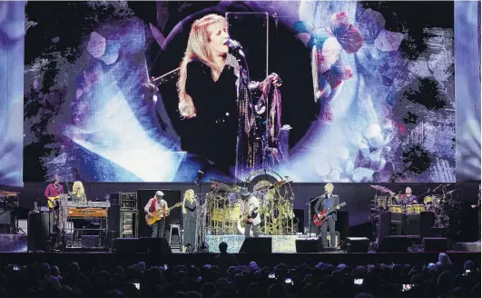  ?? PHOTO: DEAN HAMMER ?? Fleetwood Mac performing in Sydney last month.