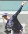  ?? Steven Senne / Associated Press ?? The Rays’ Blake Snell delivers a pitch against the Red Sox in the first inning on Sunday in Boston.