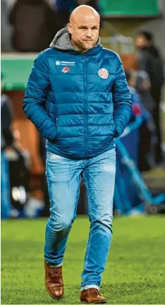  ?? Foto: Peter Fastl ?? Erlebt mit Mainz 05 eine schwierige Phase: Rouven Schröder hofft, in Augsburg die ersten Punkte dieser Bundesliga­saison zu holen.