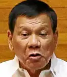  ?? —JOANBONDOC ?? President Duterte