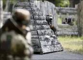  ?? (Photo Dylan Meiffret) ?? Comme le paintball, de nombreuses activités seront proposées pour la Toussaint à Roquebrune.