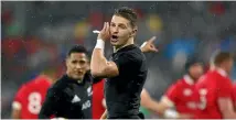  ?? GETTY IMAGES ?? Beauden Barrett didn’t set the Lions series on fire as hoped.