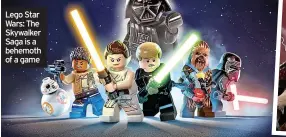  ?? ?? Lego Star Wars: The Skywalker Saga is a behemoth of a game