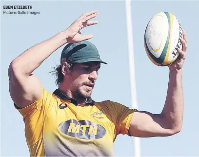  ?? Picture: Gallo Images ?? EBEN ETZEBETH