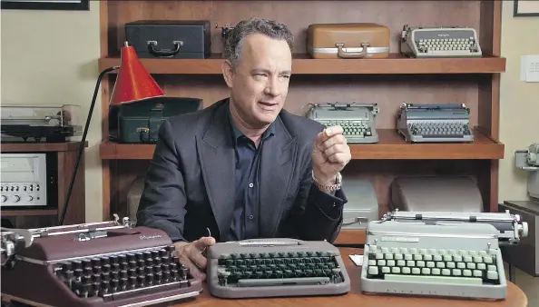  ?? AMERICAN BUFFALO PICTURES ?? Each tale in Tom Hanks’ first collection of short stories, titled Uncommon Type, has a reference — no matter how fleeting — to a vintage typewriter.