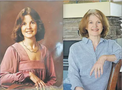  ?? SUBMITTED PHOTO ?? Rebecca Benedict in Alberta got a phone call from her sisters in Nova Scotia saying everybody was looking for her. The portrait on the left slipped out from behind a photo of a ship when Port Wade’s Paul Sarty accidently dropped the frame on the floor...