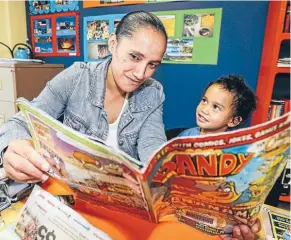  ?? Photo: Chris Skelton/Fairfax Media ?? Ariana Timu with her son Kauri-Li Ruvea (3) at the Henderson Whanua Ara Mua classroom.