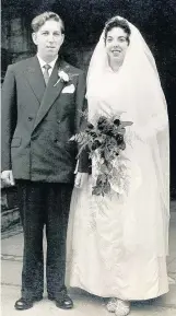  ??  ?? Different readers rang in to say the couple pictured are Bernard and Margaret Smith.