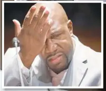  ??  ?? George Floyd’s brother Philonise (left and main photo opposite page) gives emotional testimony Wednesday before House Judiciary Committee (above). Committee Chairman Jerrold Nadler of New York (center in photo at right) listens intently.